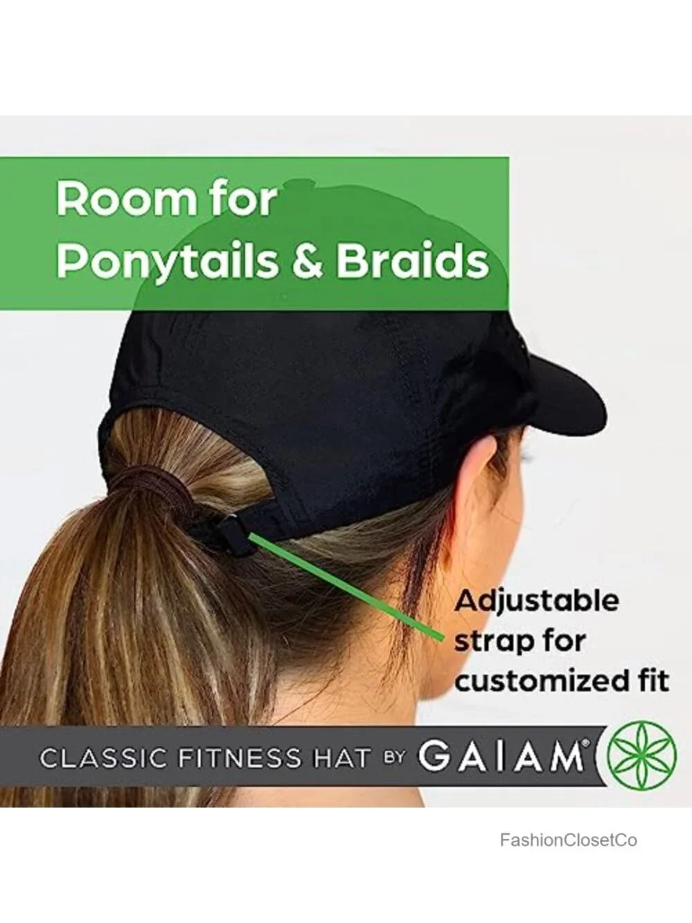 Women's Classic Fitness Running Hat with Quick-Dry Sweatband